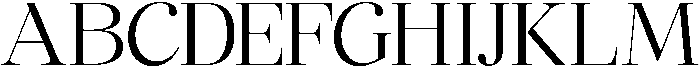 charme Regular otf (400) Font UPPERCASE