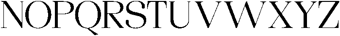 charme Regular otf (400) Font UPPERCASE