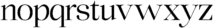 charme Regular otf (400) Font LOWERCASE