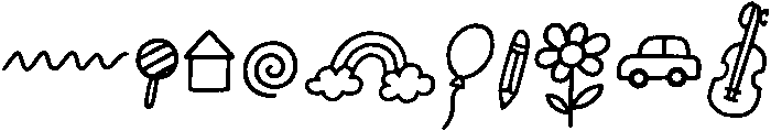 children's scribbles Extra otf (400) Font OTHER CHARS