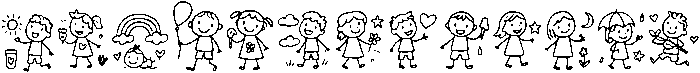 children's scribbles Extra otf (400) Font UPPERCASE