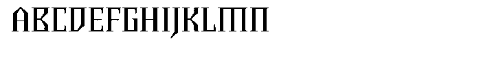 Chalice Regular Font UPPERCASE