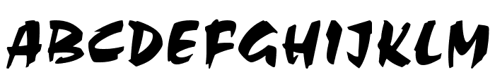 Chandler-Regular Font UPPERCASE