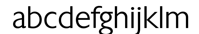 ChantillySerial-Light-Regular Font LOWERCASE