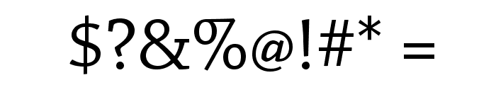 ChaparralPro-Regular Font OTHER CHARS