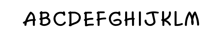 Chasm Normal Font LOWERCASE