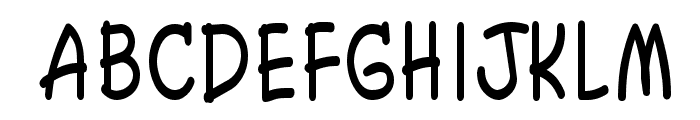 Chasm Thin Normal Font UPPERCASE