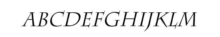Chaz Condensed Italic Font LOWERCASE