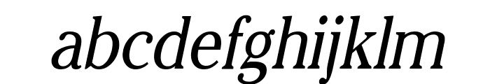 Chelsey Condensed Italic Font LOWERCASE