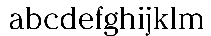 CheltenhamStd-Light Font LOWERCASE