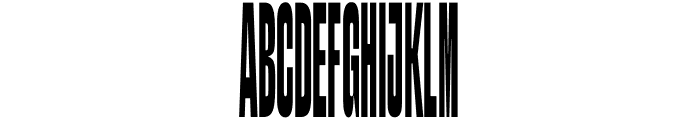 Chicken Shop Gothic XXXXXX Font UPPERCASE