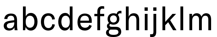 Chobani Sans Regular Font LOWERCASE