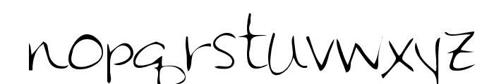 Christa Regular Font LOWERCASE
