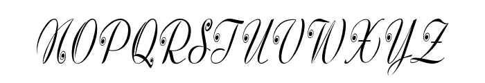 Chucklebee-CondensedItalic Font UPPERCASE