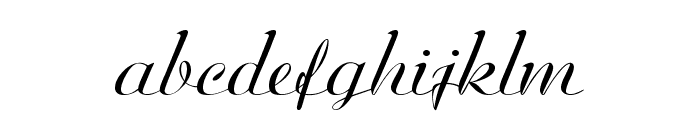 Chucklebee-ExpandedRegular Font LOWERCASE