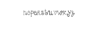 Chalkolate Font Font LOWERCASE