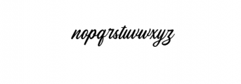 Chanide Script.otf Font LOWERCASE