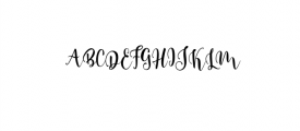 Charletto Font UPPERCASE