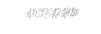 Charlotie Handwritten font Font UPPERCASE