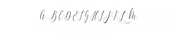 Charlotte Calligraphy Font UPPERCASE