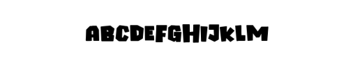 Chayo.ttf Font UPPERCASE