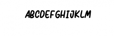 Childo.woff Font LOWERCASE