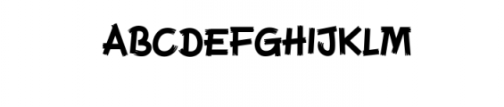 Childwood-Rough.ttf Font UPPERCASE