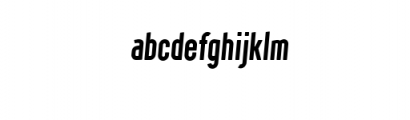 Chromota-Italic_Rounded.otf Font LOWERCASE