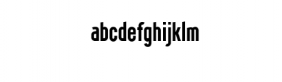 Chromota-Regular.otf Font LOWERCASE