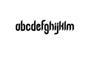 Chronosphere Typeface Font LOWERCASE
