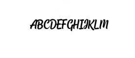 Chuck Noon Script.otf Font UPPERCASE