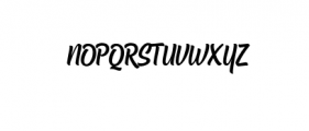 Chuck Noon Script.otf Font UPPERCASE