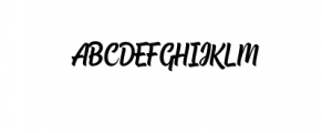 Chuck Noon Script.ttf Font UPPERCASE