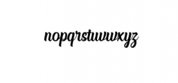 Chuck Noon Script.ttf Font LOWERCASE