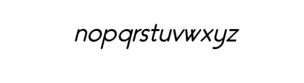 chathing Font LOWERCASE