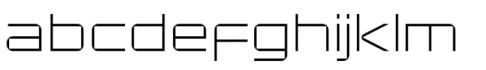 Changeling Neo Light Font LOWERCASE