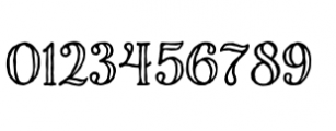 Charcuterie Engraved Font OTHER CHARS