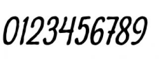 Charcuterie Sans Oblique Font OTHER CHARS