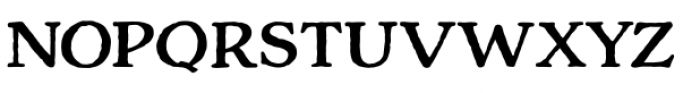 Charcuterie Serif Bold Font UPPERCASE