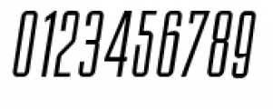 Chupada Thin Italic Font OTHER CHARS
