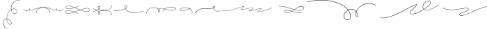 Chandelle Signatures Font UPPERCASE