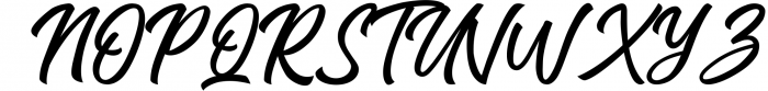 Charlington - A Modern Script Font UPPERCASE