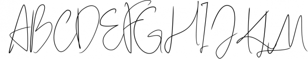 Charllesh Classy Signature Font UPPERCASE