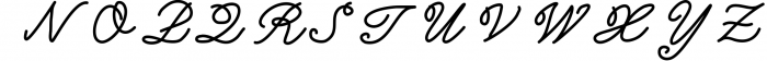 Charlotte Script Typeface Font UPPERCASE