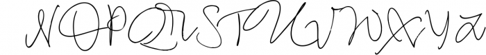 Charlotte Script with 120 ligatures Font UPPERCASE