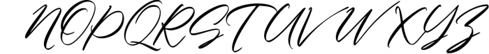 Charmelya - Handwriting script font Font UPPERCASE