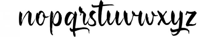 Chastery a Casual Brush Script Font Font LOWERCASE