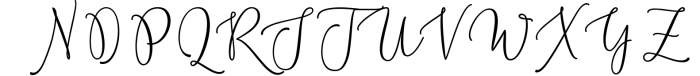 Chastum Handwritten Font UPPERCASE