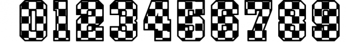 Checkered Race Font Racing OTF 2 Font OTHER CHARS