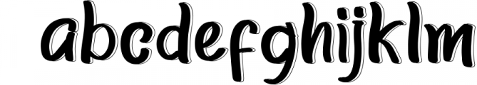 Cheerful December Font LOWERCASE